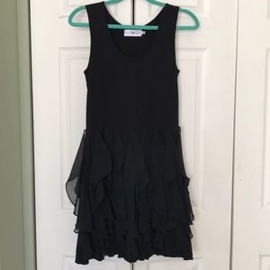 Rancho Estancia Black Ruffle Dress